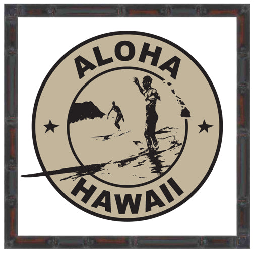 ALOHA ~ HAWAII ~ WAIKIKI SOUL SURFER ~ 12x12