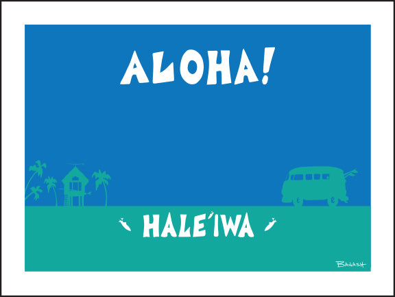 HALEIWA ~ ALOHA ~ 16x20