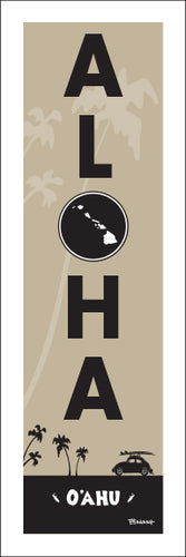 ALOHA ~ OAHU ~ 8x24