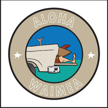 Load image into Gallery viewer, ALOHA ~ WAIMEA ~ TAILGATE SURF GREM ~ 6x6