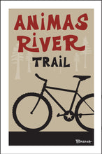 Load image into Gallery viewer, ANIMAS RIVER TRAIL ~ MOUNTAIN BIKE ~ PINES ~ 12x18