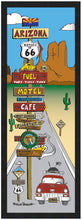Load image into Gallery viewer, ARIZONA ~ ROUTE 66 ~ PITSTOPS ~ NOMAD ~ 8x24