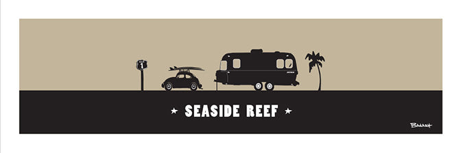 SEASIDE REEF ~ AIRSTREAM ~ 8x24