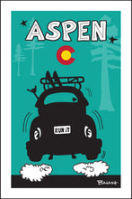Load image into Gallery viewer, ASPEN ~ SKI BUG TAIL ~ AIR ~ 12x18