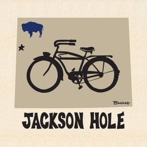 JACKSON HOLE ~ AUTOCYCLE ~ WY STATE ~ 6x6