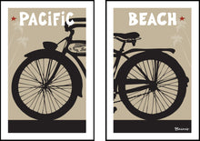 Load image into Gallery viewer, PACIFIC BEACH ~ AUTOCYCLE ~ PALMS ~ DIPTYCH ~ 12x18