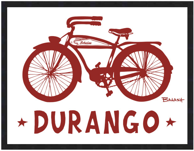 DURANGO ~ RED AUTOCYCLE ~ 16x20