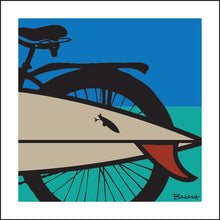 Load image into Gallery viewer, AUTOCYCLE ~ SURFBOARD ~ 12x12