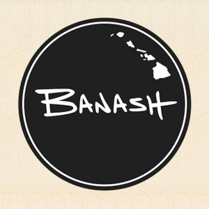BANASH ~ ORIGINAL ~ HAWAII ~ ISLANDS ~ 6x6
