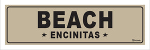BEACH ~ ENCINITAS ~ 8x24