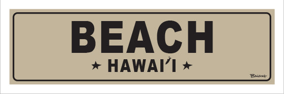BEACH ~ HAWAII ~ 8x24