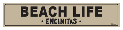 BEACH LIFE ~ ENCINITAS ~ 5x20