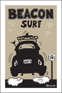 BEACON ~ SURF BUG TAIL AIR ~ LEUCADIA ~ 12x18