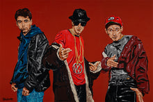 Load image into Gallery viewer, HIP HOP RAP ~ NO. 4 ~ BAND ~ CANVAS ~ 48x72