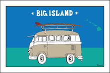 Load image into Gallery viewer, BIG ISLAND ~ SURF BUS ~ 12x18