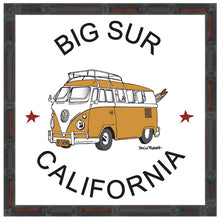 Load image into Gallery viewer, BIG SUR ~ CALIF STYLE BUS ~ 12x12