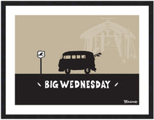 Load image into Gallery viewer, BIG WEDNESDAY ~ SAN ONOFRE ~ SURF BUS ~ OLD MANS SHACK ~ 16x20