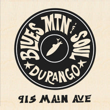 Load image into Gallery viewer, BLUES MTN SOUL ~ DURANGO ~ CHEST LOGO