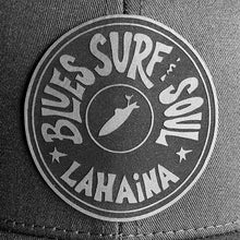Load image into Gallery viewer, BLUES SURF SOUL ~ LAHAINA ~ LEATHER PATCH ~ 2.25&quot;