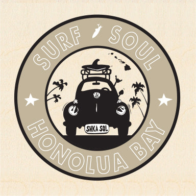 HONOLUA BAY ~ SURF SOUL ~ SURF BUG ~ 6x6