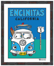 Load image into Gallery viewer, ENCINITAS ~ VW SURF BUS GRILL ~ 16x20