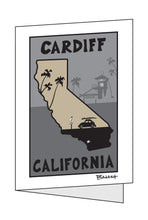 Load image into Gallery viewer, CARDIFF ~ CALIF STATE ~ 10 BLANK CARDS ~ 5x7