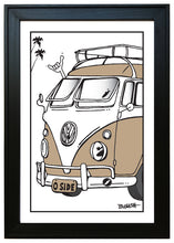 Load image into Gallery viewer, OCEANSIDE ~ CALIF STYLE BUS ~ 12x18