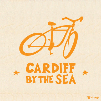 CARDIFF BY THE SEA ~ ORIGINAL BIKE ~ 6x6