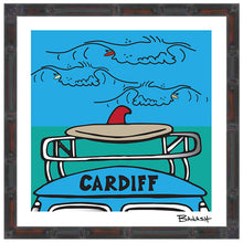 Load image into Gallery viewer, CARDIFF BY THE SEA ~ WAVE RIDERS ~ 12x12
