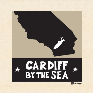 CARDIFF BY THE SEA ~ SO CAL ~ 6x6