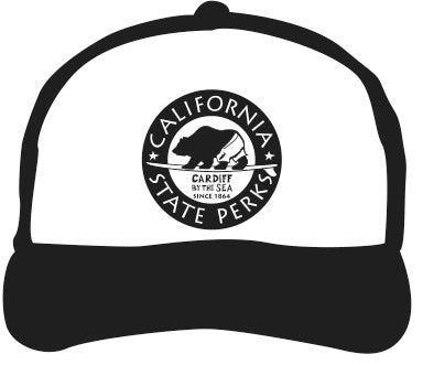 CARDIFF BY THE SEA ~ CALIF STATE PERKS ~ HAT