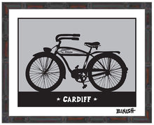 Load image into Gallery viewer, CARDIFF BY THE SEA ~ AUTOCYCLE ~ 16x20