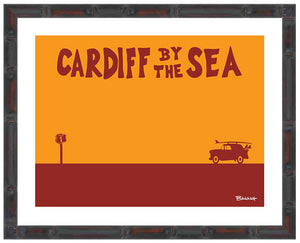 CARDIFF BY THE SEA ~ CATCH A SURF ~ SURF NOMAD ~ 16x20