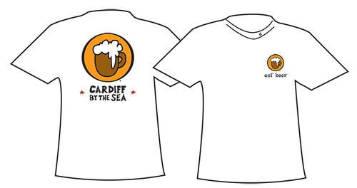 CARDIFF BY THE SEA ~ COL' BEER CLASSIC LOGO