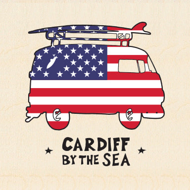 CARDIFF BY THE SEA ~ USA SURF BUS ~ 6x6