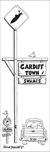 Load image into Gallery viewer, SWAMIS ~ CARDIFF TOWN ~ SURF ~ CARDIFF BY THE SEA ~ 8x24