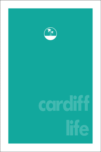CARDIFF LIFE ~ PALMS SAND ~ 12x18