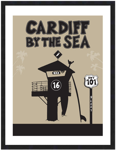 CARDIFF BY THE SEA ~ TOWER 16 ~ CARDIFF REEF ~ 16x20