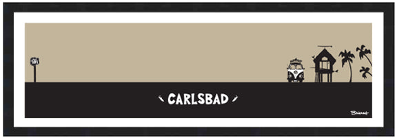CARLSBAD ~ SURF HUT ~ 8x24