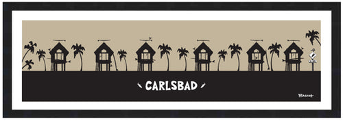 CARLSBAD ~ SURF HUTS ~ 8x24