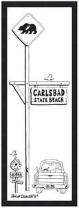 CARLSBAD STATE BEACH ~ 8x24