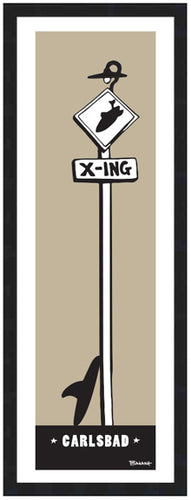 CARLSBAD ~ SURF XING ~ 8x24