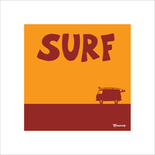 Load image into Gallery viewer, SURF ~ CATCH A SURF ~ SURF VAN ~ 6x6