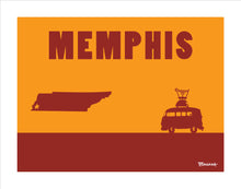 Load image into Gallery viewer, MEMPHIS ~ CATCH A GRILL ~ 12x16