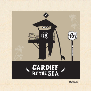 CARDIFF BY THE SEA ~ CATCH A TOWER ~ 19 ~ 6x6