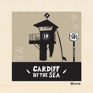 CARDIFF BY THE SEA ~ CATCH A TOWER ~ 19 ~ 6x6