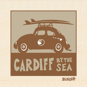 CARDIFF BY THE SEA ~ CATCH SAND ~ SURF BUG ~ 6x6