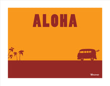 Load image into Gallery viewer, ALOHA ~ SURF BUS ~ CATCH A SURF ~ 16x20
