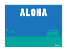 Load image into Gallery viewer, ALOHA ~ SURF BUS ~ PALMS ~ 16x20