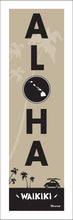 Load image into Gallery viewer, WAIKIKI ~ ALOHA ~ 8x24